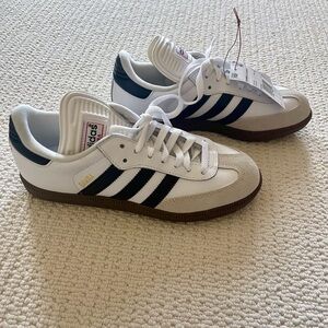 Adidas Samba Indoor Soccer Shoes Cloud White/Core Black/Vivid Red
